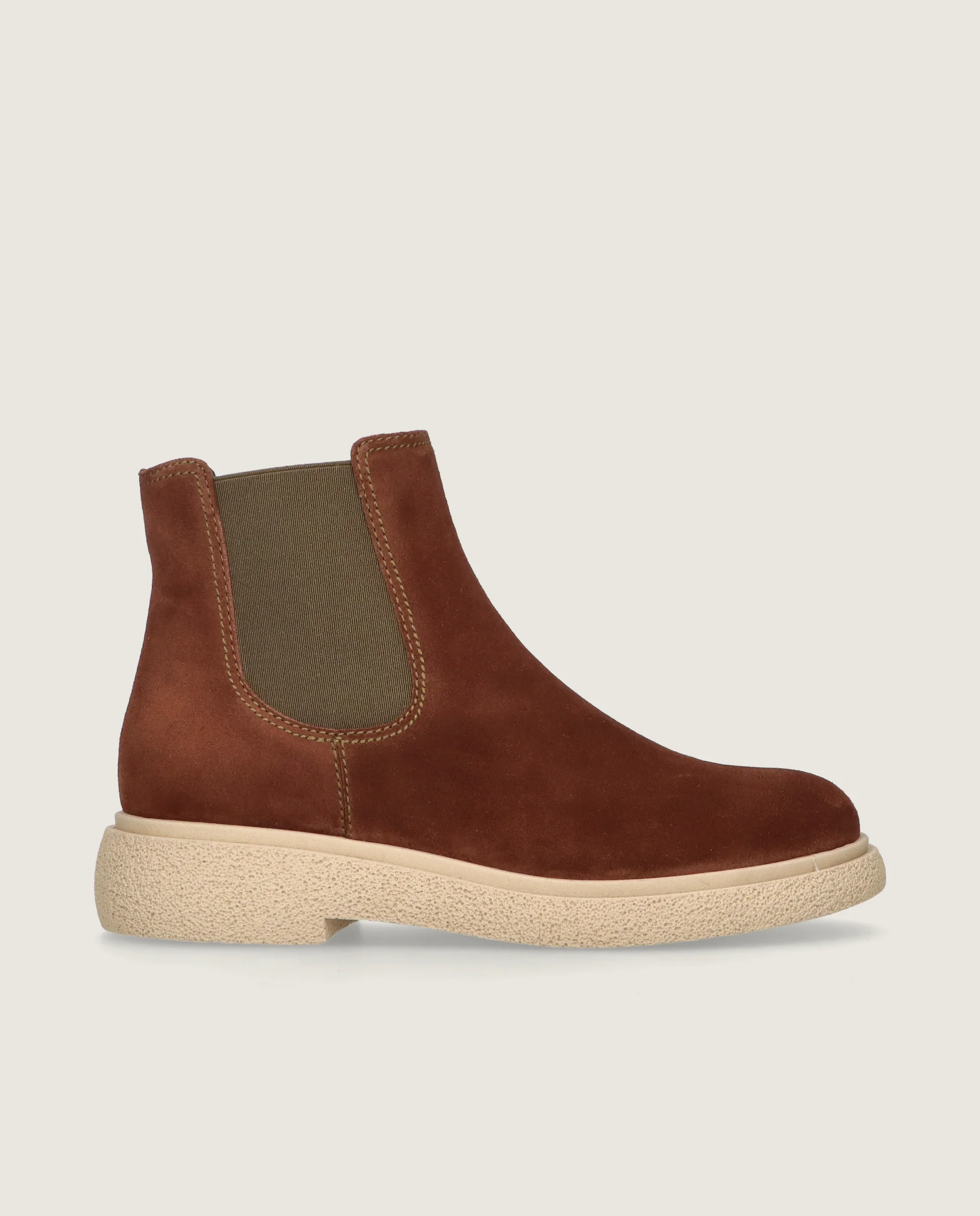 Botines Alice Marrones Ante - Image 3