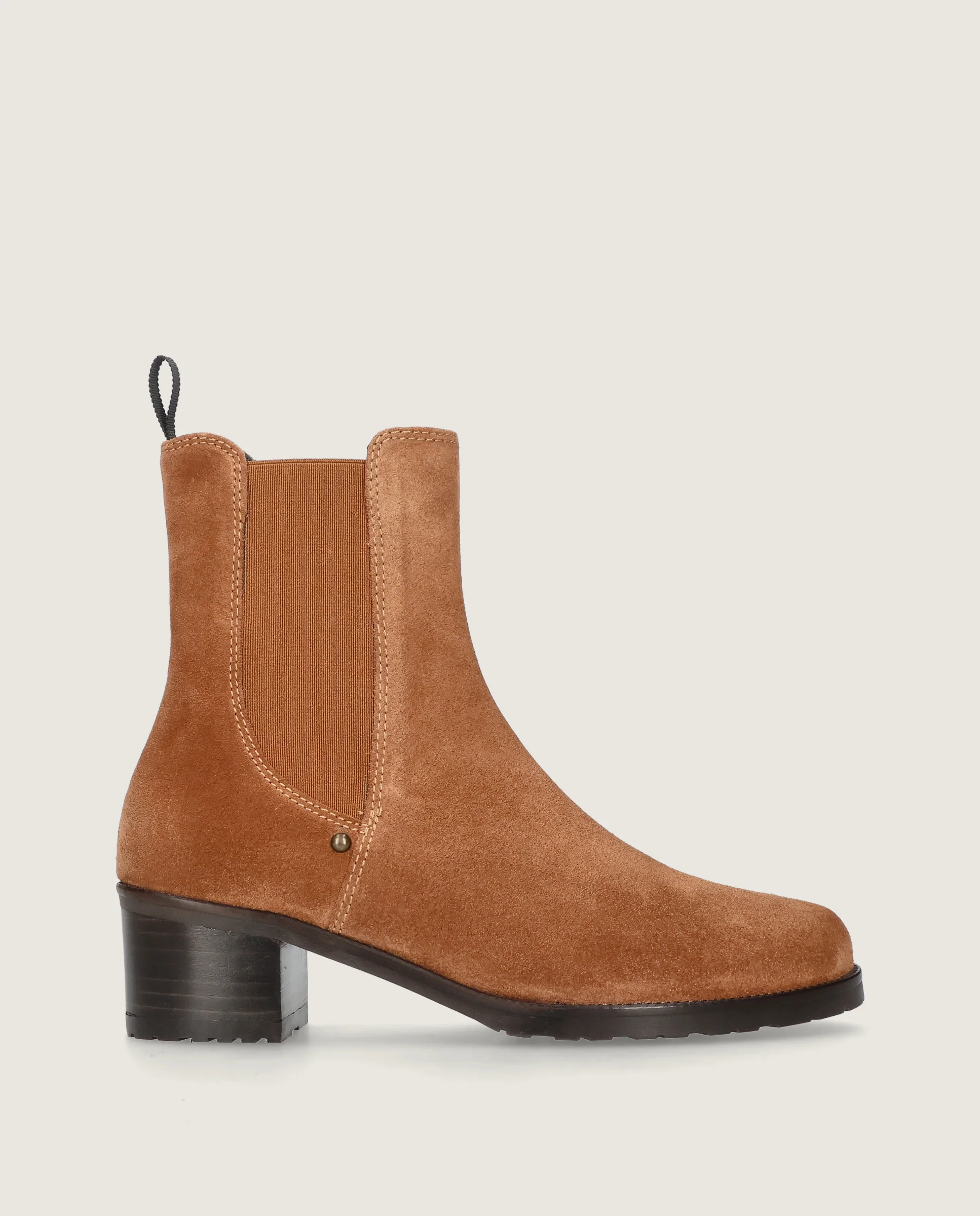 Botines Claudette Marrones Ante - Image 3