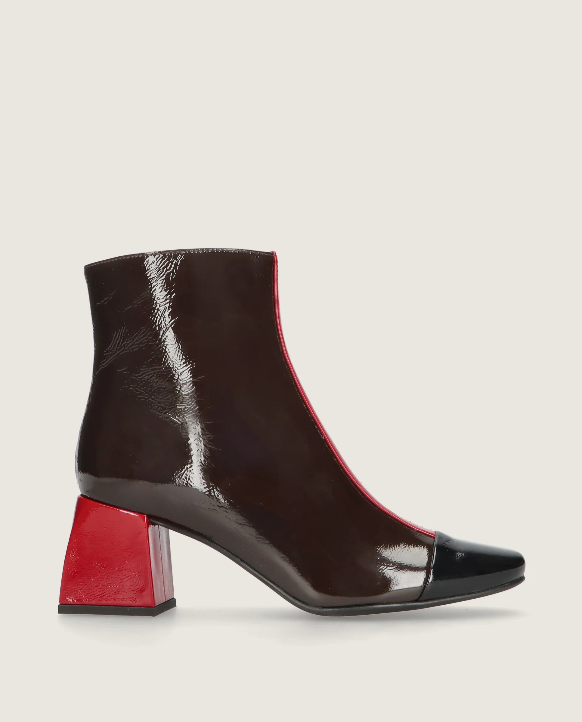 Botines Freja Marrones Charol - Image 3