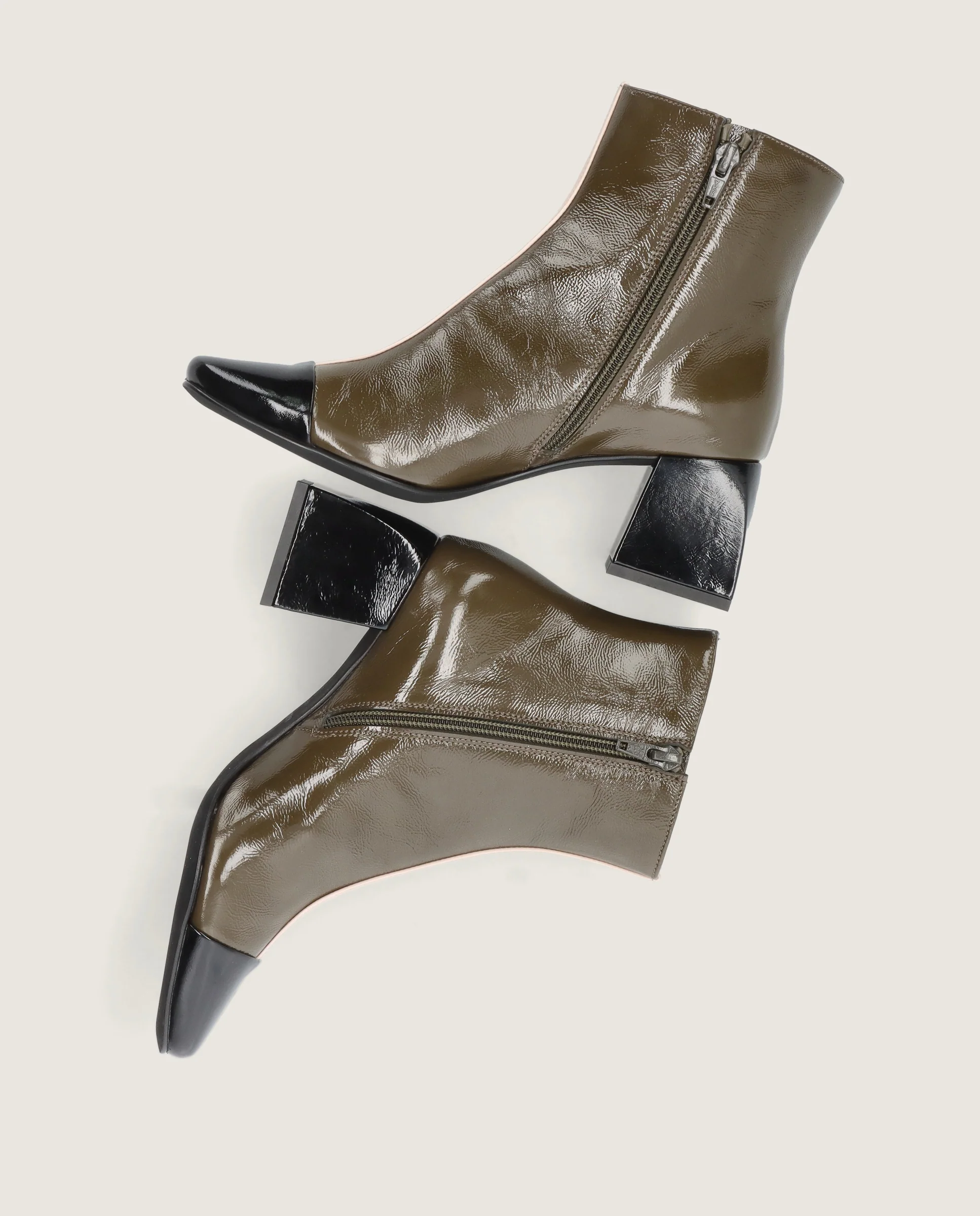 Botines Freja Verdes Charol - Image 4