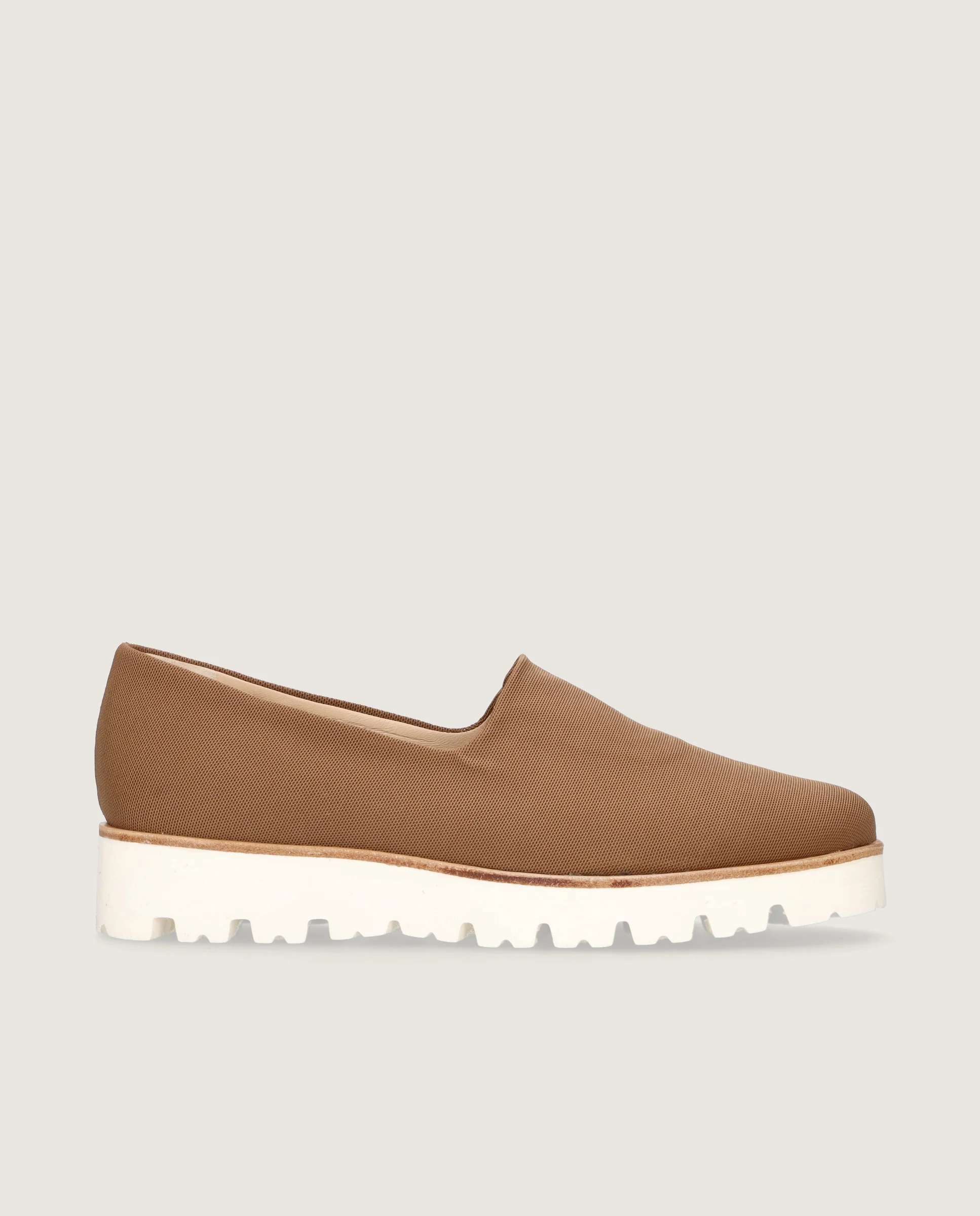 Loafers Charlize Marrones Tejidos - Image 3
